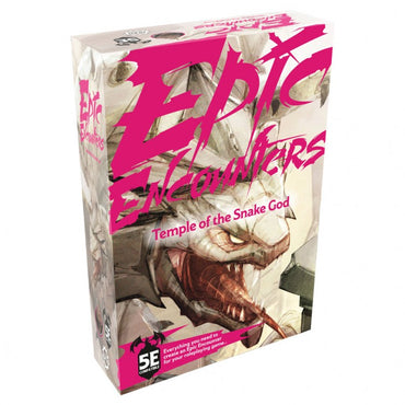 D&D (5E) Compatible: Epic Encounters: Temple of the Snake God (Dungeons & Dragons)