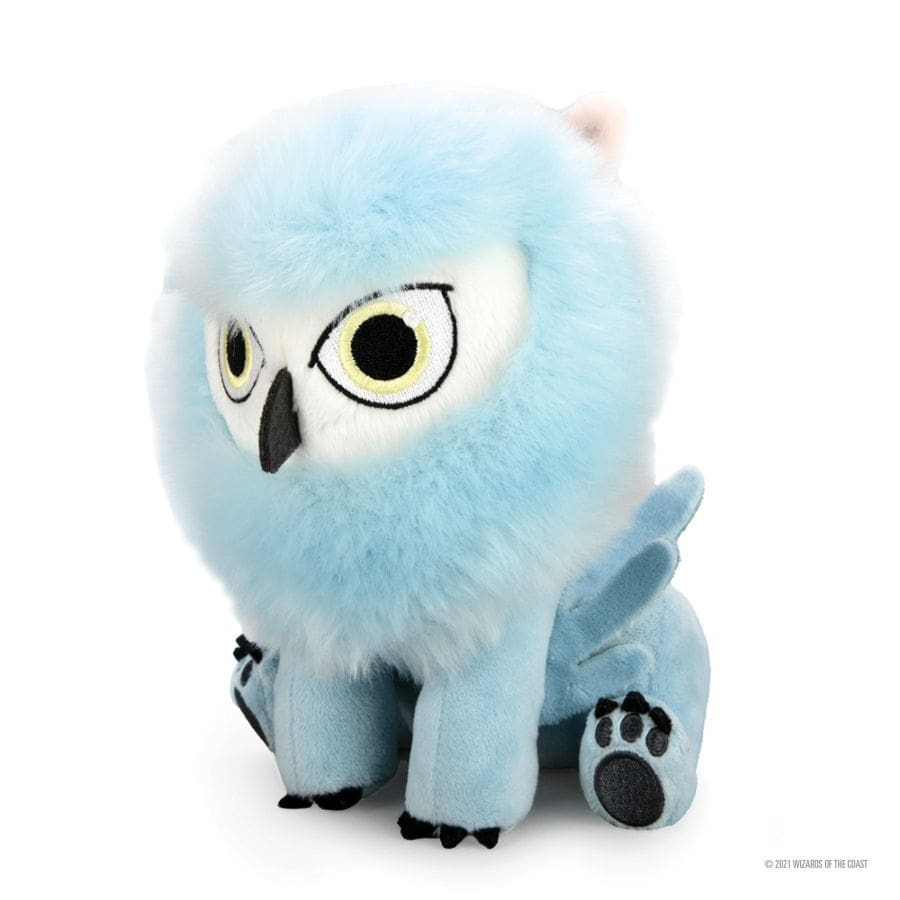 Snowy Owlbear Phunny Plush D&D