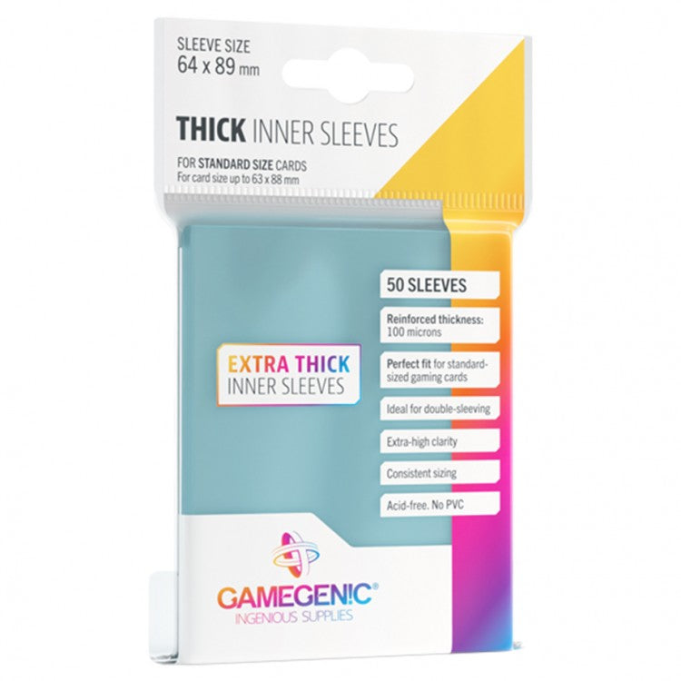 Gamegenic: Thick Inner Sleeves