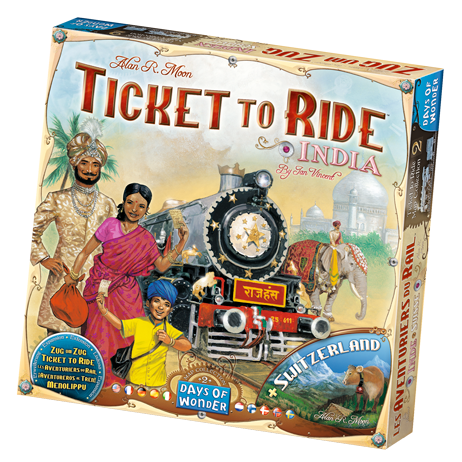 Ticket to Ride India Expansion 2