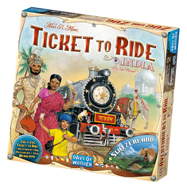 Ticket to Ride India Expansion 2