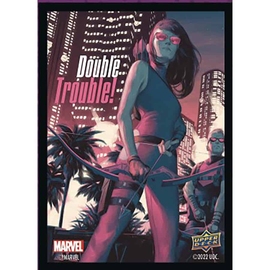 Upper Deck - Marvel Card Sleeves: Kate Bishop & Hawkeye