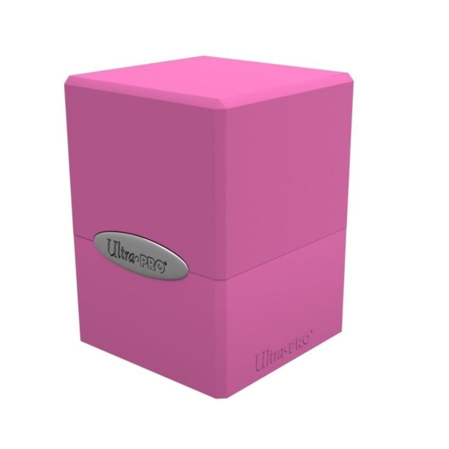 Satin Cube - Hot Pink