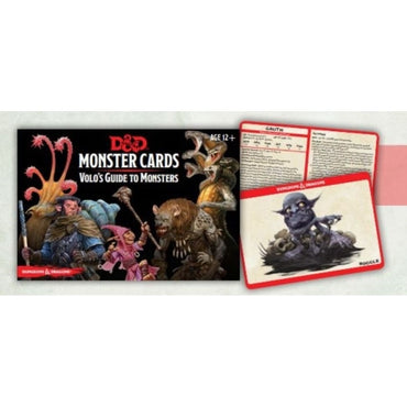 Dungeons & Dragons: Monster Cards - Volo's Guide to Monsters