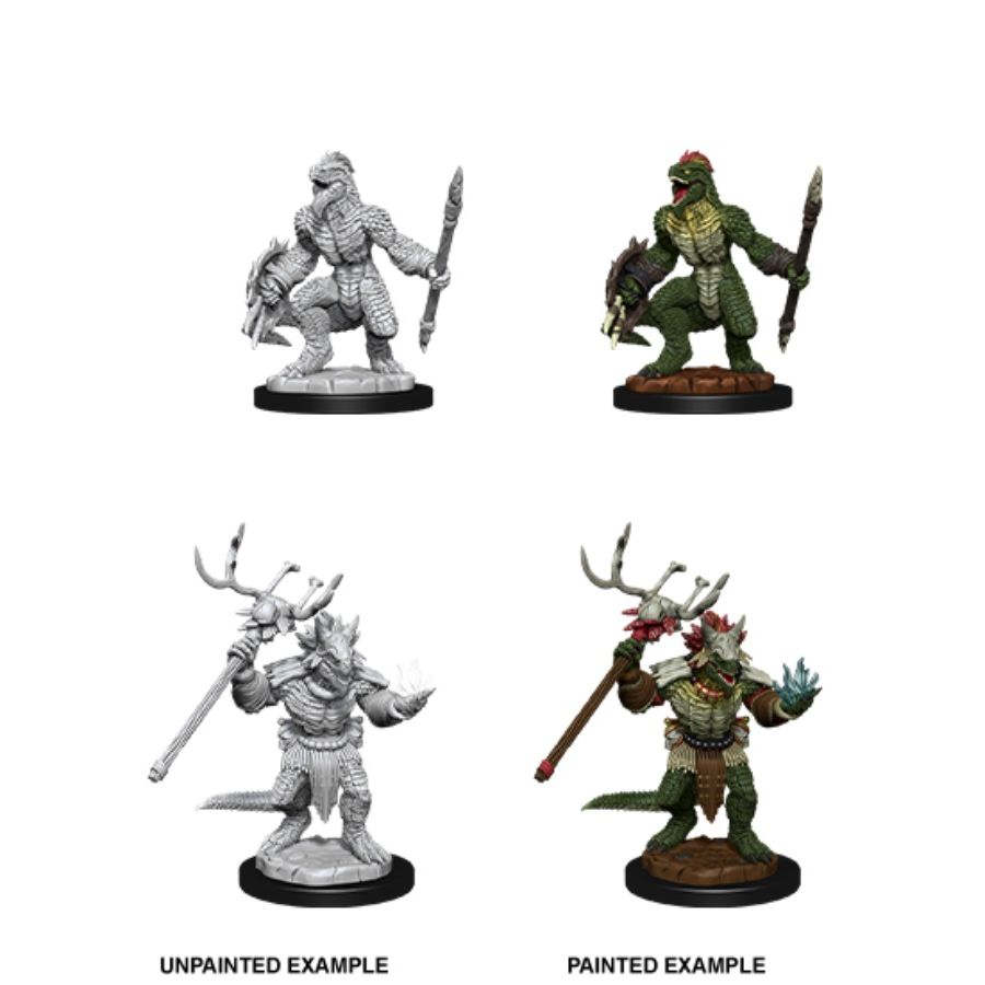 Wizkids Small: Lizardfolk and Lizardfolk Shaman 90074