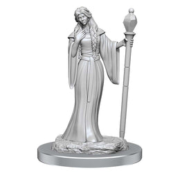 Wizkids Small: Human Wizard Female and Halfling Holy Warrior Female 90550