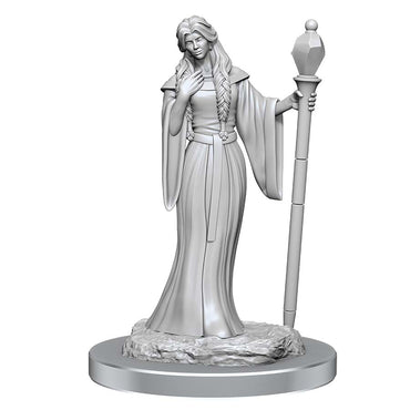 Wizkids Small: Human Wizard Female and Halfling Holy Warrior Female 90550