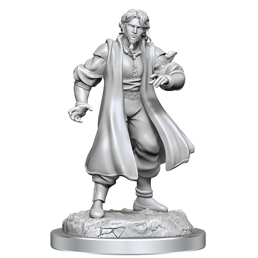 Wizkids Small: Human Sorcerer Merchant & Tiger Demon 90551