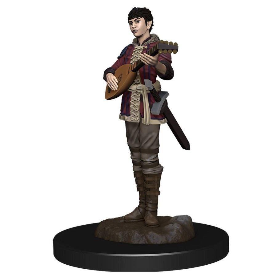 Wizkids Small: Half-Elf Bard Female, Premium Figure 93028