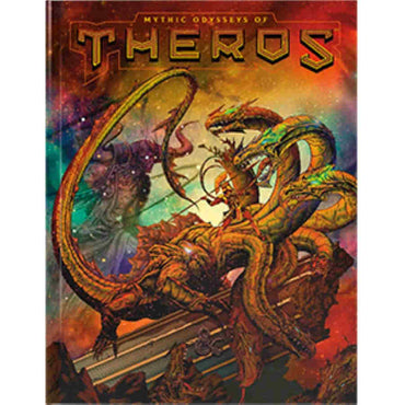 D&D (5E) ALTERNATE ART Book: Mythic Odysseys of Theros (Dungeons & Dragons)