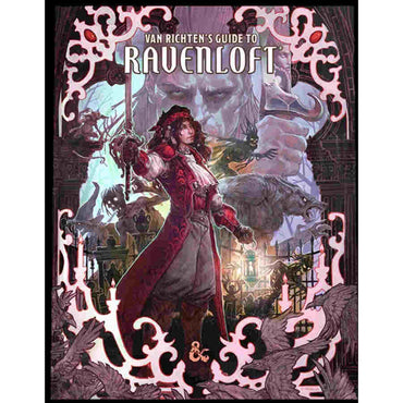 D&D (5E) ALTERNATE ART Book: Van Richten's Guide to Ravenloft (Dungeons & Dragons)