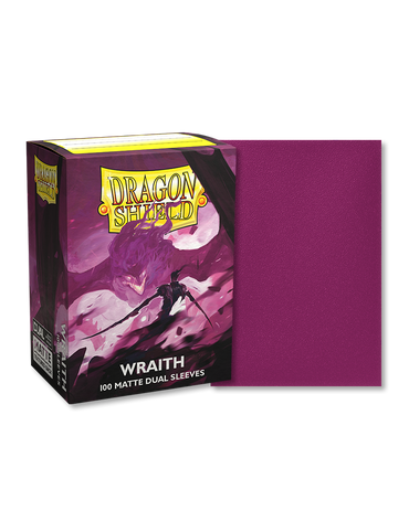 Dragon Shield Dual Matte Sleeve - Wraith 100ct AT-15056