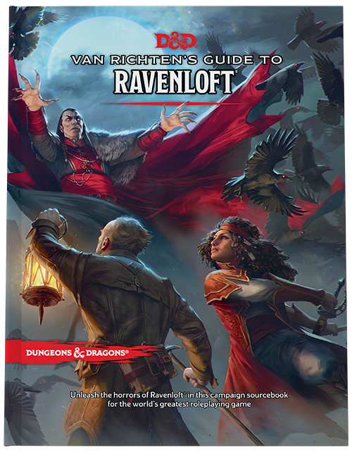D&D (5E) Book: Van Richten's Guide to Ravenloft (Dungeons & Dragons)